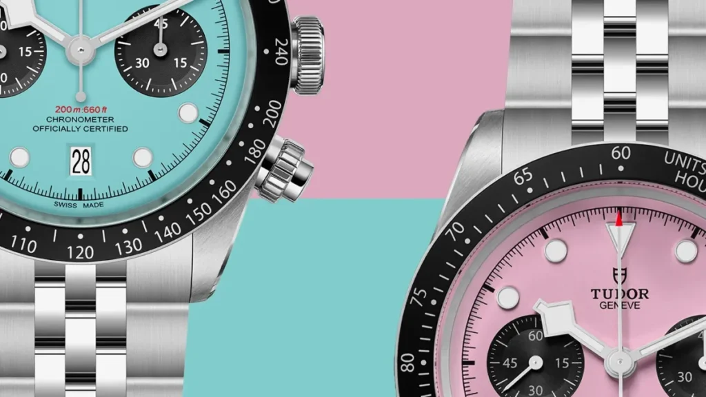 Tudor Tiffany Blue et Pink Berry : les montres colorées qui explosent en 2026