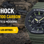 G-Shock GA-2100 Carbon : la montre robuste et moderne qui séduit tout le monde