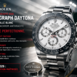 Rolex Cosmograph Daytona 2026 : cadran émaillé blanc et lunette Cerachrom anthracite