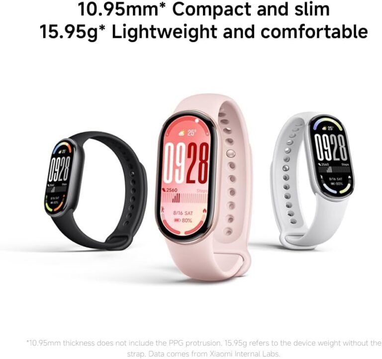 Xiaomi Smart Band 10 couleurs