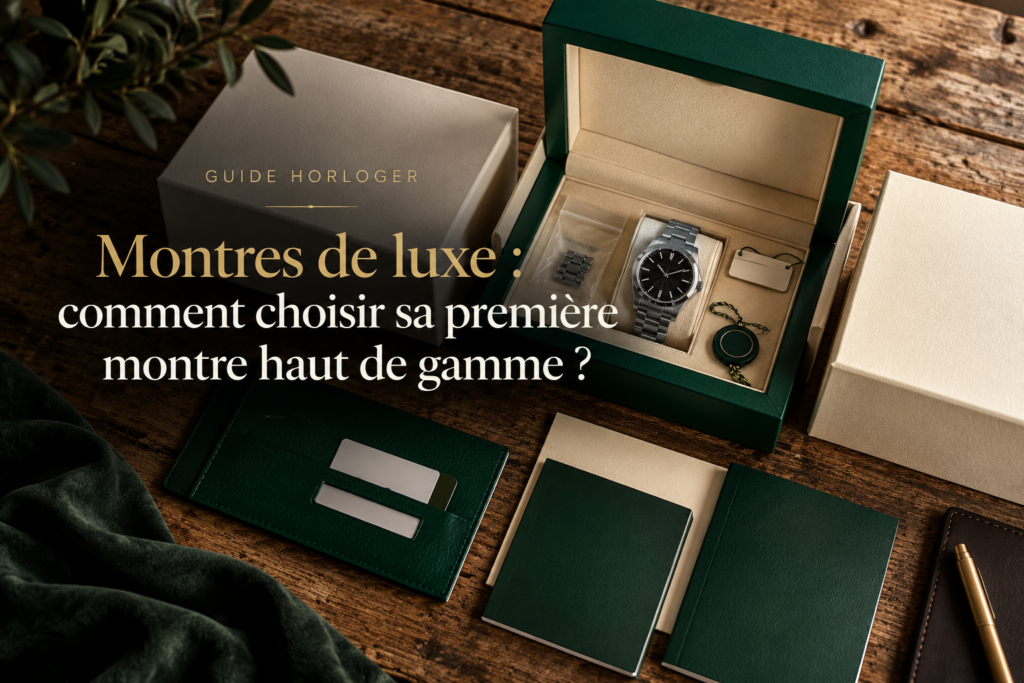 Montres de luxe : comment choisir sa première montre haut de gamme ?